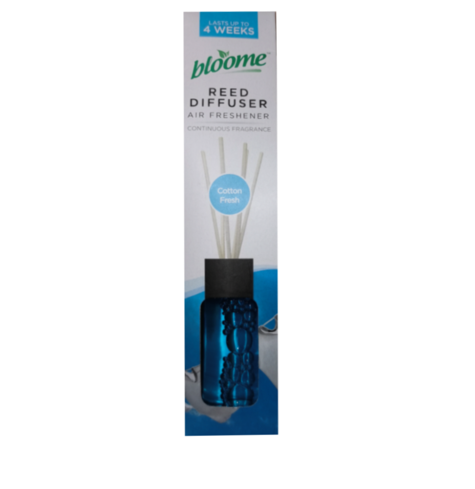 Bloome Reed Diffuser Air Freshener (Cotton Fresh)