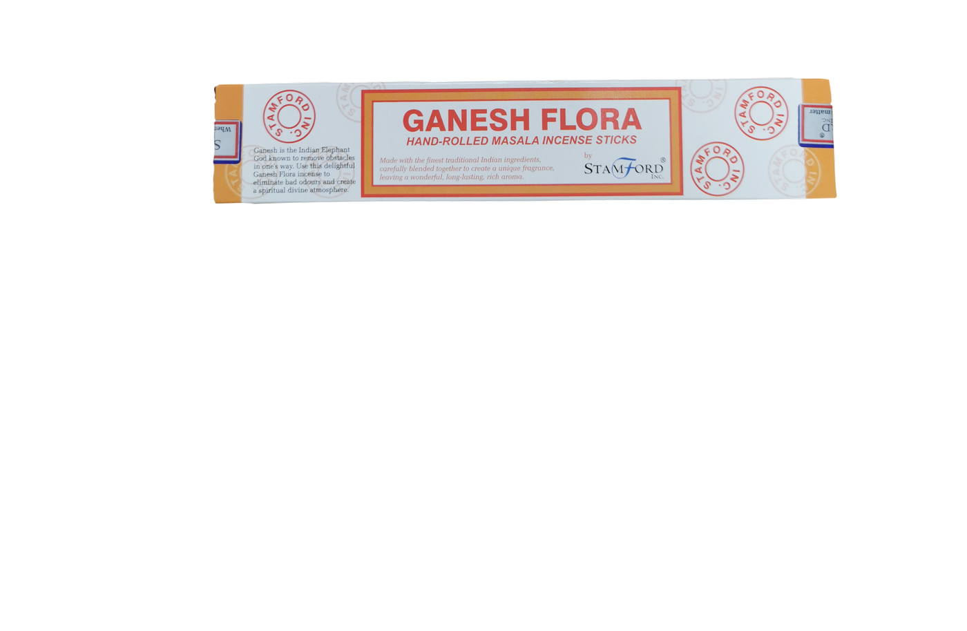 Stamford Ganesh Flora Hand-Rolled Masala Incense Sticks.