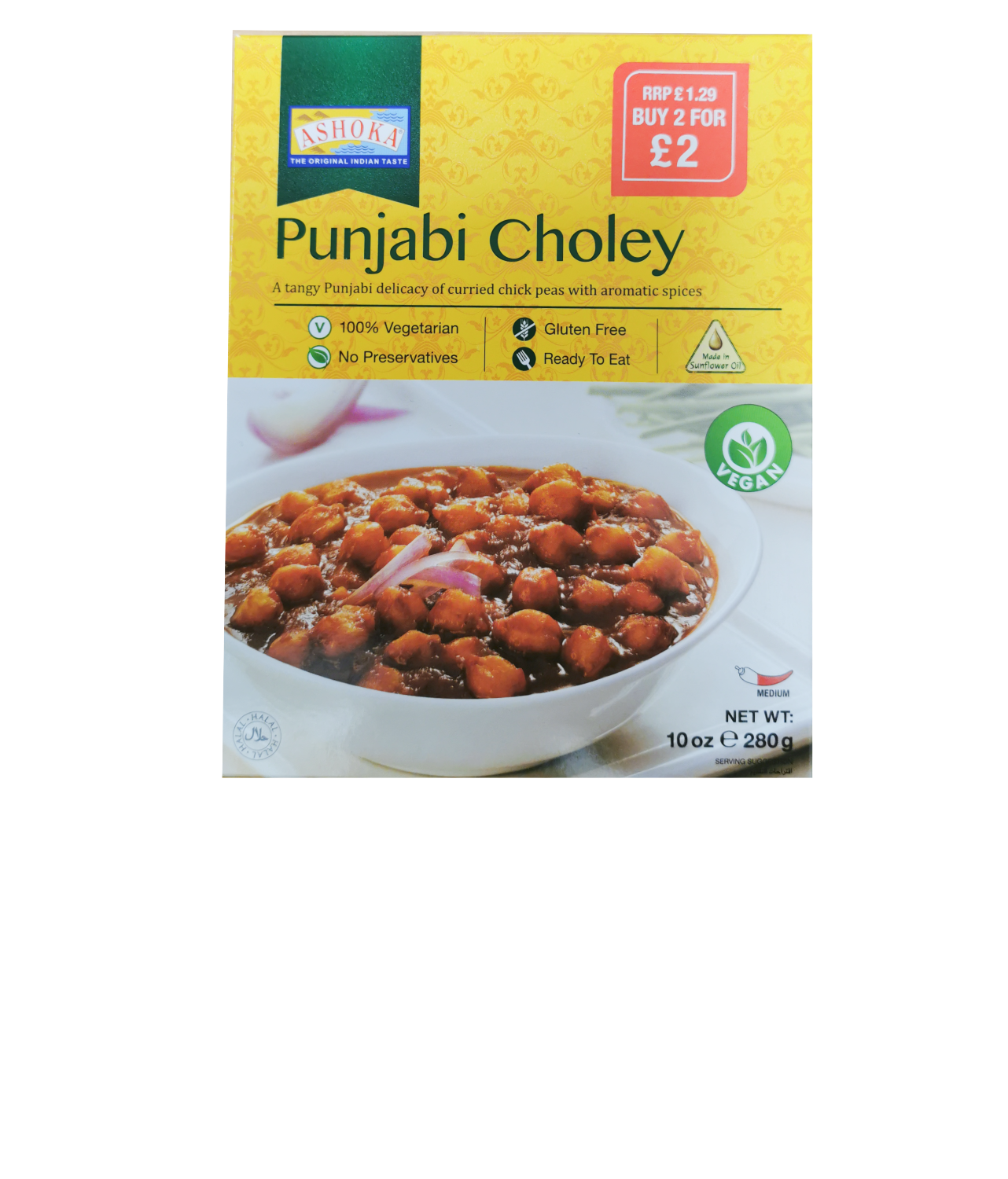 Ashoka Punjabi Choley (Vegan)