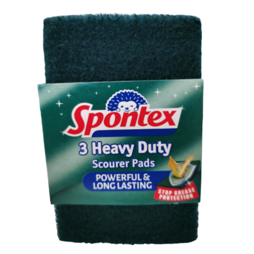Spontex 3 Heavy Duty Scourer Pads