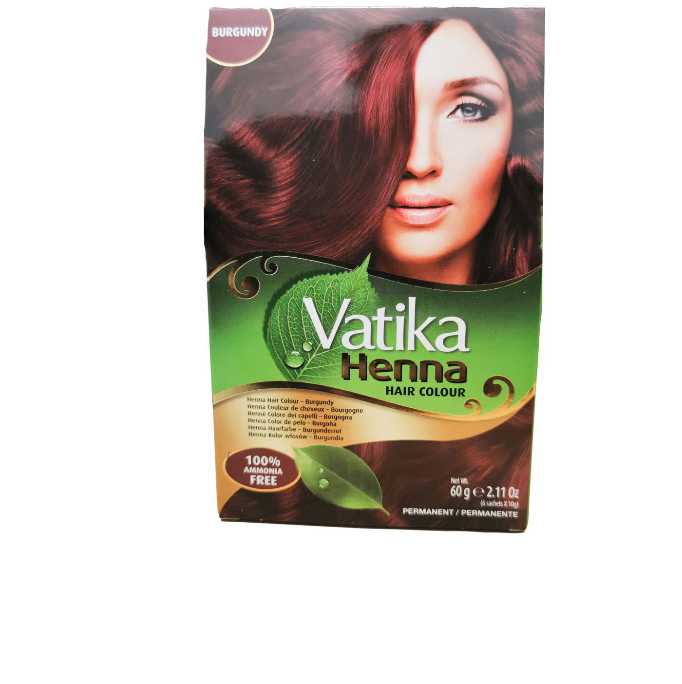 Vatika Henna Hair Colour (Burgundy)
