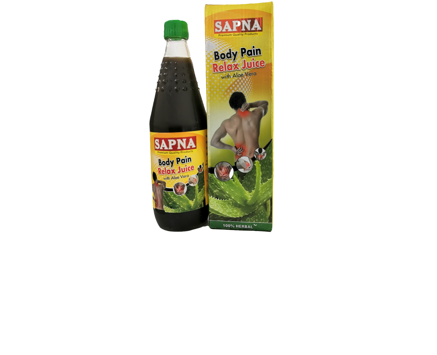 Sapna Body Pain Relax Juice with Aloe Vera (100% Herbal)