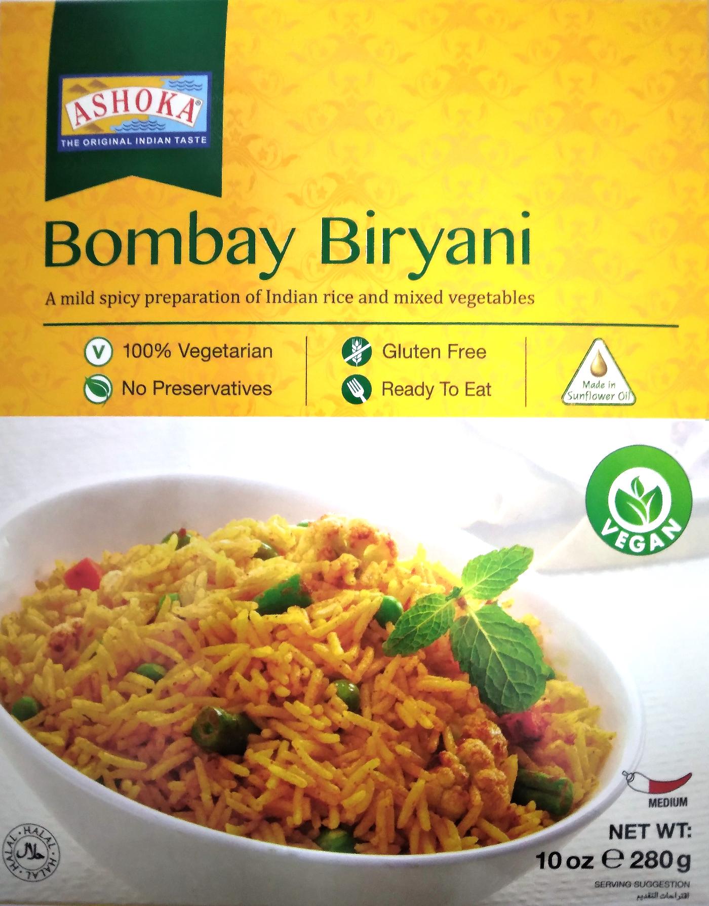 Ashoka Bombay Biryani (Vegan)