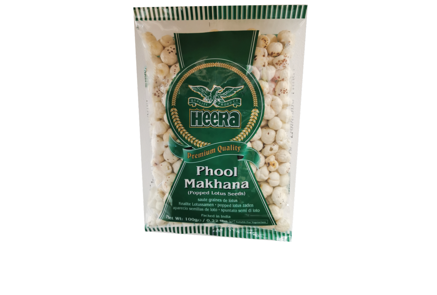 Heera Phool Makhana (Popped Lotus Seeds)