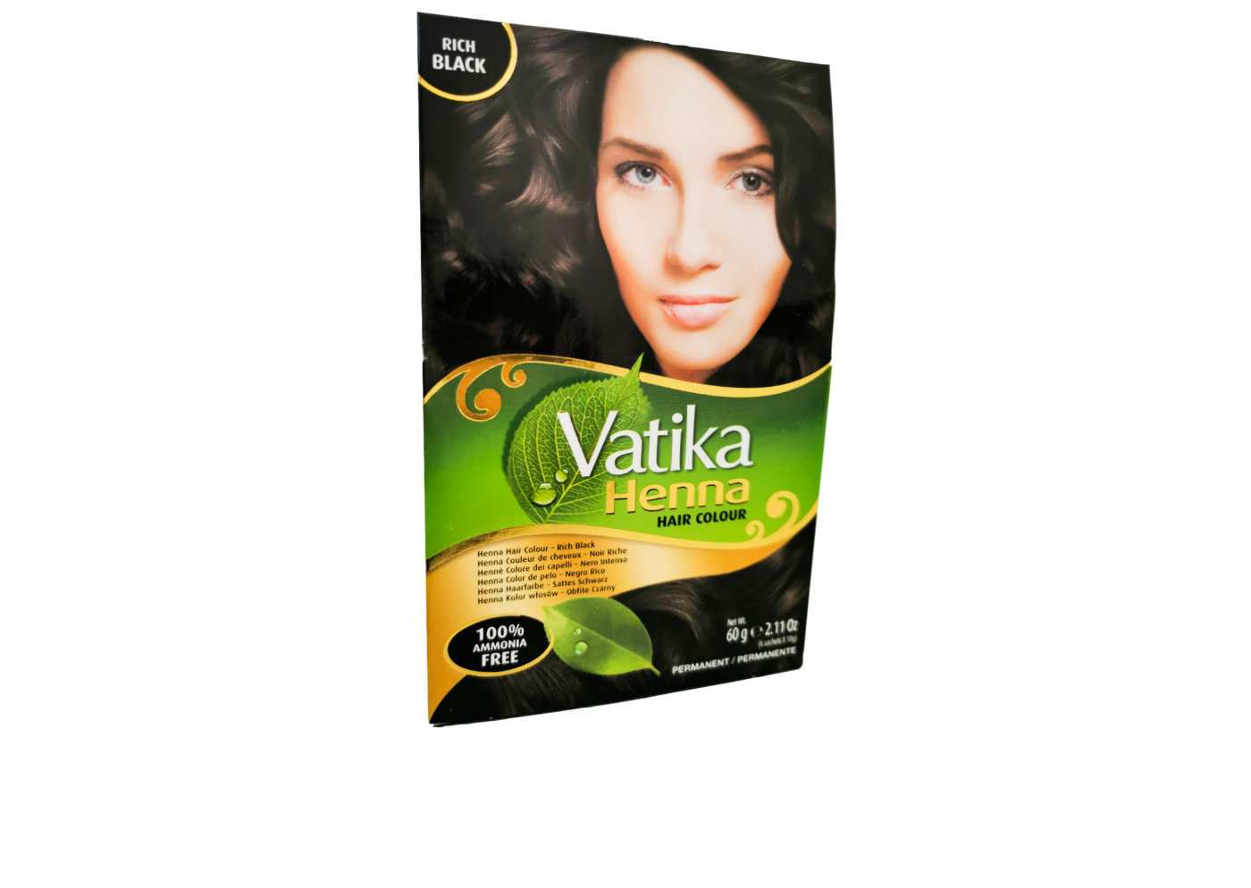 Vatika Henna Hair Colour (Rich Black)